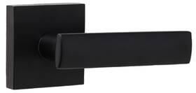 007003232fr20 Weslock 7003-square-utica-passage Utica Passage Door Lever Set - Black