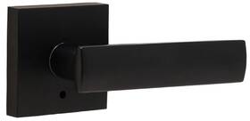 007103232fr20 Weslock 7103-square-utica-privacy Utica Privacy Door Lever Set - Black