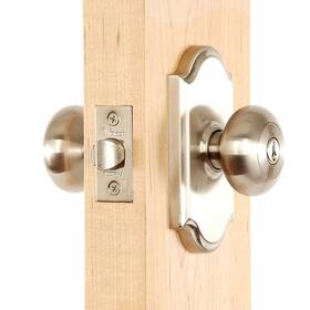 01740ininsl23 Weslock 1740i Impresa Keyed Entry Door Knob - Nickel