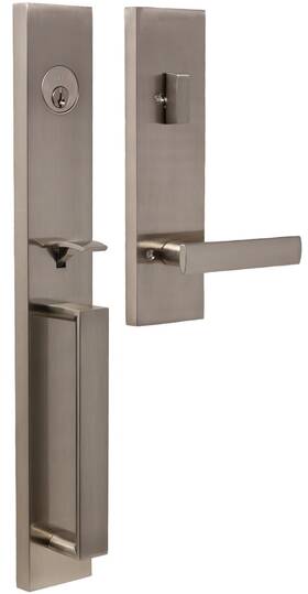 2890-xanthis-utica-entry Weslock 02890-n3nsl2d Xanthis Single Cylinder Keyed - Nickel
