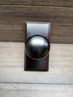 W257 Weslock 048899250601 099 Passage Lock 600 Series In Oil-rubbed Bronze
