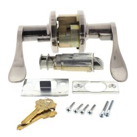401barabbarab Weslock Antique Brass Passage Door Keylock Lever Handle Keyed