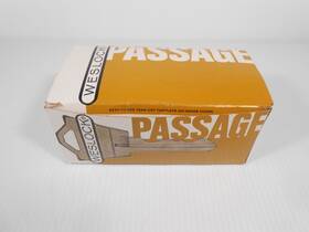 800reg Weslock Vintage Passage #800reg Ab Door Knob Set. Antique Brass Finish. Nos