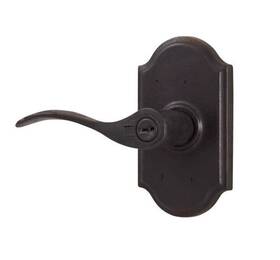 L7140h2h2sl23 Weslock Left-handed Carlow Single Cylinder Keyed Entry Door Lever