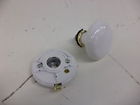 86945 White Door Knob Puritan Gainsborough Porcelain