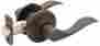 Wl2220lhtb Interior Door Lever Copper Creek Passage Set Waverlie Style Tuscan Bronze