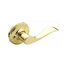 Wl2290rhpb Copper Creek Waverly Dummy Door Lever Polished Brass