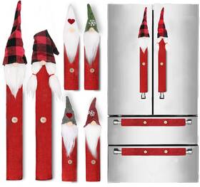 Wopunos 194230298310 Christmas Refrigerator Handle Covers Set Of 8 Kitchen Appliance