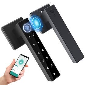 Sf043a-v2.0 Wotcha Fingerprint Door Lock Smart Knob - Keyless Entry With Passcod