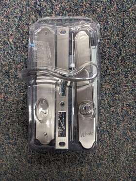 Vmt115sn Wright Products Satin Nickel Serenade Mortise Storm Screen Door Lock Lever Latch