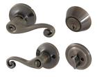 Wyf078277606514 Honeywell Safes Door Locks Scroll Combo Lever Antique 814113018520
