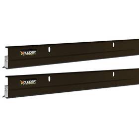 Xcl-11102036-br Xcluder 36 Inch Standard Door Sweep Dark Bronze 2-pack Seals Out Rode