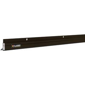 Xcl-12101048-bra Xcluder 48 Inch Low-profile Door Sweep Dark Bronze Seals Out Rodents And Pest