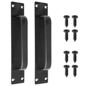 Gtt-98454 Xiyaxin 2 Pack Aluminum Alloy Sliding Barn Door Handle 180mm / 7.1 Inch Hole Center Gate