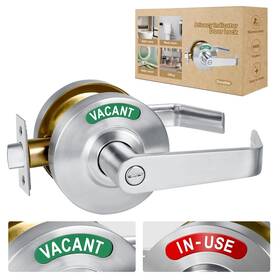 Xmz-ddup 768351626101 Vacant Or In-use Bathroom Indicator Privacy Door Lock Occupied Handle