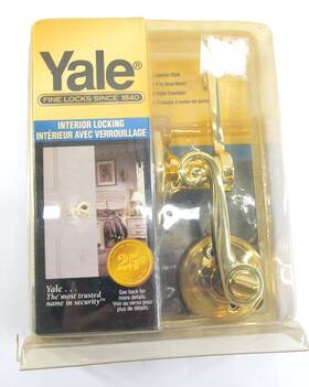 Yale 081023506960 Interior Locking Door Handle Set
