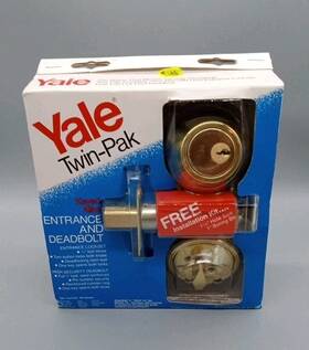 Hp-1k-us3 Yale Twin-pak Entrance And Deadbolt Nib