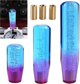 Sk-1094-20-bl-p-hf Yiuiy Crystal Shift Knob Universal Gear Shifter Stick Knobs Transparent Bubble P
