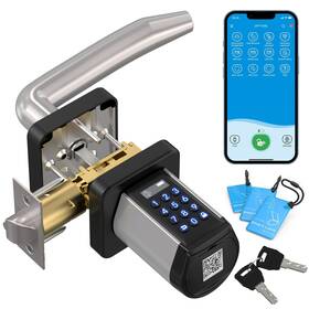 Pcb10key33 Youdo Welock Smart Door Lock With Handle Keyless Entry For Front Se