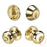 Yr837sn Yale Sinclair Single Cylinder Keyed Entry Door Knob Set