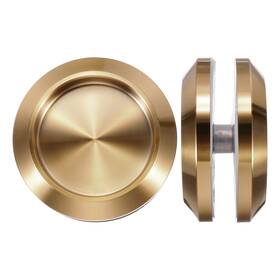 Zaplyte 678202094792 2pcs Stainless Steel Back-to-back Sliding Glass Door Handle 2.7 Inch Od Rose Gold