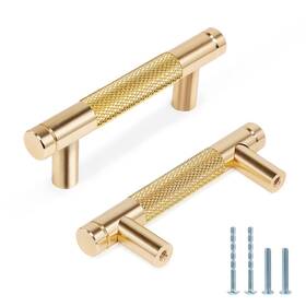 Send221705116h Zernmiarder ‎ Knurled Cabinet Pulls 12 Pack 3.5 Inch Long Handles Metal Door