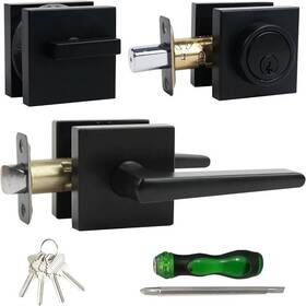 15061140 Zevaway Tubular Lever Door Handle Deadbolt Series Set Dt