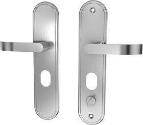 Zhengzhou Aucs Co. Ltd. 313021047061 Viz-pro Lever Handles For Hinge Left Steel Security Doors