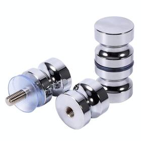 Zksm 767311956180 2 Set Shower Screen Handle Bathroom Door Knob With Solid Stainless Ste