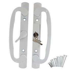 Bs2650c Zml Centered Position Key Locking Patio Door Handle 3-15/16 Inch 10cm Hole