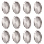 Homotek 2 1/16 Round Sliding Closet Door Pull, Brushed Nickel. Fixed Price $15.86.