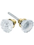 Stuff Tools Mortise Lock Crystal Glass Door Knob Replacement Set, Brass. Fixed Price $23.04.