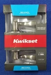 Kwikset Bed & Bath Handle Lever Privacy Lock Tustin Satin Nickel 730TNL 15CP. Fixed Price $29.95.