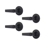 Brinks Commercial 4-PACK Light Duty Keyed Door Entry Storeroom Lever, Matte.... Fixed Price $256.56.