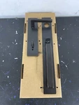 Emtek Lausanne Right Handed Full Plate Handle With Helios Lever - Oil Rubbed Bro. Fixed Price $359.99.