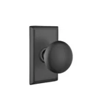 Emtek 8521 US19 Traditional Rect Rose W/ Providence Knob Half Dummy Pair Blk. Fixed Price $109.99.