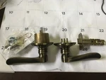Schlage F10 Chp 619 Champagne Passage Door Lever. Fixed Price $30.02.