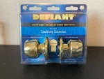 Defiant Bed & Bath Locking Interior Door Knob 332-216 Free Shipping. Fixed Price $17.95.
