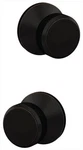 (lot Of 6) Schlage FC172 Bwe 622 Kin Custom Bowery Knob Matte Black. Fixed Price $65.00.