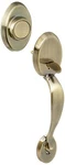 Kwikset 802CELIP-5 Chelsea Dummy Exterior Handleset Antique Brass Finish. Fixed Price $113.14.