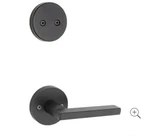 Kwikset 973HFLRDTV1 Halifax Dummy Interior Pack - Black. Fixed Price $19.00.