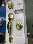 Kwikset 687DAXT 3 Smt Cp Single Cylinder - Gold. Fixed Price $60.00.
