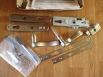 Andersen Nickel Traditional Storm Door Handle 41755 Universal Reversible. Fixed Price $56.95.