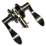 Copper Creek Doorknob WL2220 Right Hand Rcs Wave Lever Passage Satin Stainless. Fixed Price $15.05.