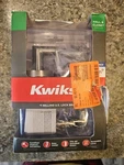 Kwikset Milan Satin Nickel Door Lever. Fixed Price $25.00.
