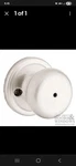 Of Kwikset Hancock Privacy Door Knobs Satin Nickel 730H 15 6AL Rcs Ki Gc. Fixed Price $52.00.