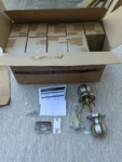 Probrico Round Passage Door Knobs Brushed Nickel 10 Pack. Fixed Price $34.99.
