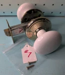 Vintage Gainsborough Whitehall Australia Porcelain Door Knob Assembly #7. Fixed Price $69.99.