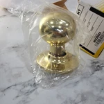 Yale Cirrus 80C Dummy US3 Bright Brass Finish New Total Of Knobs. Fixed Price $25.00.