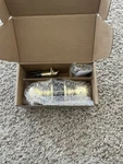 Design House 782730 Door Knob Closet Polished Brass Tulip Lockset. Fixed Price $15.00.
